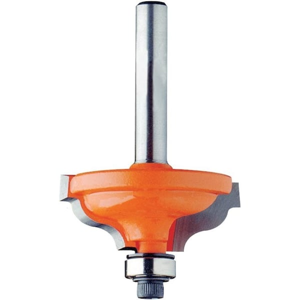 Ogee With Fillet Bit, 1/2-Inch Shank, Radius from 9/64 to 3/16-Inch